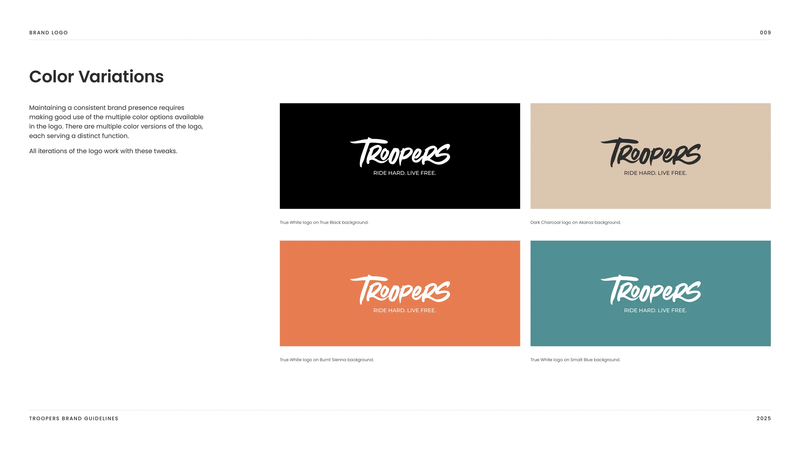 Troopers brand identity 7